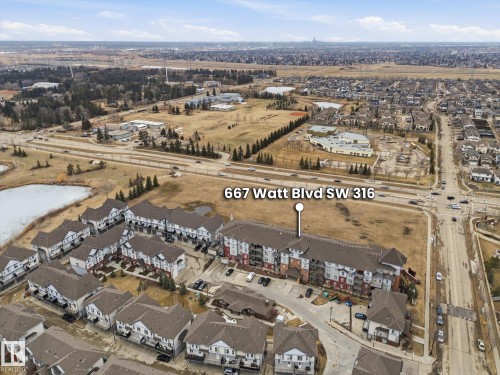 316 667 Watt Boulevard, Edmonton, AB - Outdoor With View