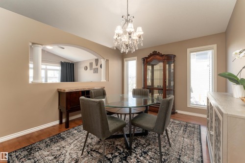 4206 Triomphe Point(E), Beaumont, AB - Indoor Photo Showing Dining Room
