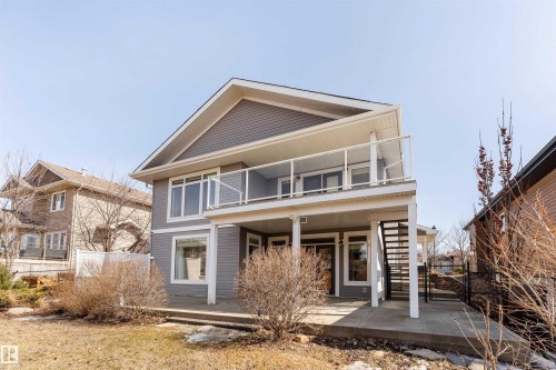 4206 Triomphe Point(E), Beaumont, AB - Outdoor With Balcony