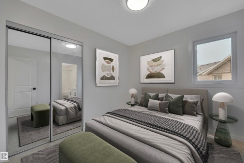 79 50 Mclaughlin Drive, Spruce Grove, AB - Indoor Photo Showing Bedroom