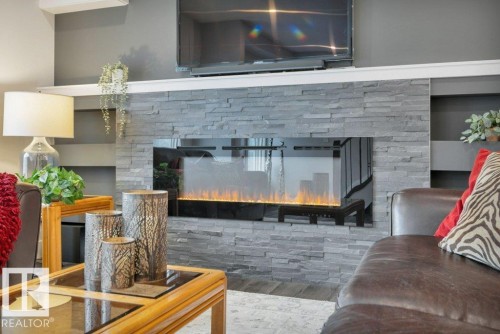 58 230 Edgemont Road, Edmonton, AB - Indoor With Fireplace