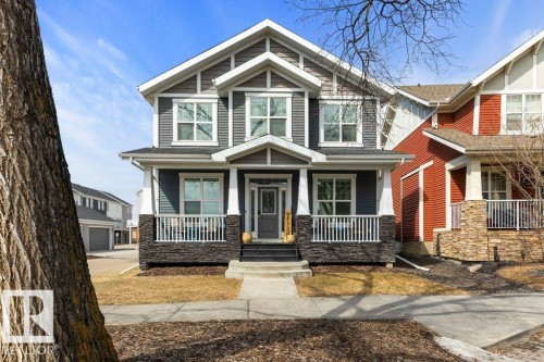 1628 Kerr Road, Edmonton, AB - Outdoor With Deck Patio Veranda With Facade