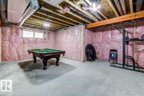 1714 169 St Sw, Edmonton, AB - Indoor Photo Showing Basement