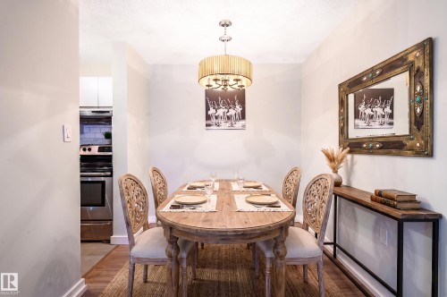 237 10636 120 Street, Edmonton, AB - Indoor Photo Showing Dining Room