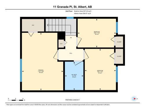 Floor plan - 11 Granada Place, St. Albert, AB - Other