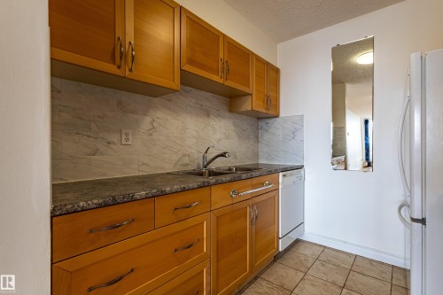 37 8745 165 Street, Edmonton, AB - Indoor Photo Showing Kitchen With Double Sink