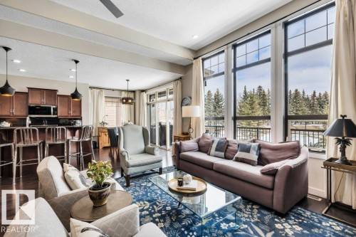 53-841 156 Street Nw, Edmonton, AB - Indoor Photo Showing Living Room