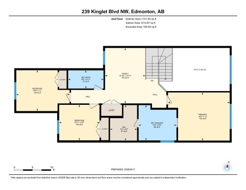 Floor plan - 239 Kinglet Boulevard Nw, Edmonton, AB - Other