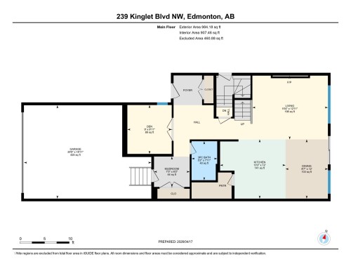 Floor plan - 239 Kinglet Boulevard Nw, Edmonton, AB - Other
