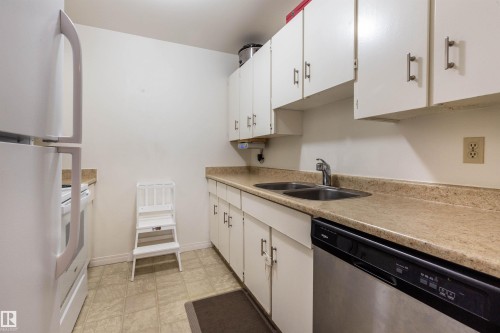 6504 184 Street, Edmonton, AB - Indoor Photo Showing Kitchen With Double Sink