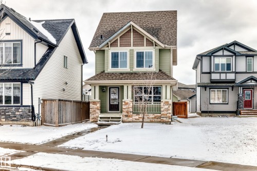 4044 Alexander Way, Edmonton, AB - Outdoor With Deck Patio Veranda With Facade