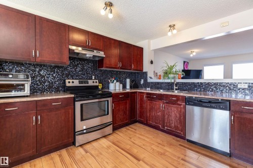 21313 60 Avenue, Edmonton, AB - Indoor Photo Showing Kitchen