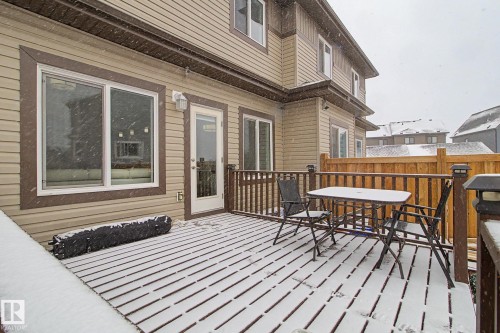 6313 Cartmell Road, Edmonton, AB - Outdoor With Deck Patio Veranda With Exterior