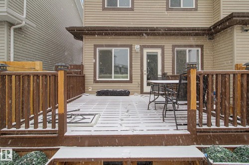 6313 Cartmell Road, Edmonton, AB - Outdoor With Deck Patio Veranda With Exterior