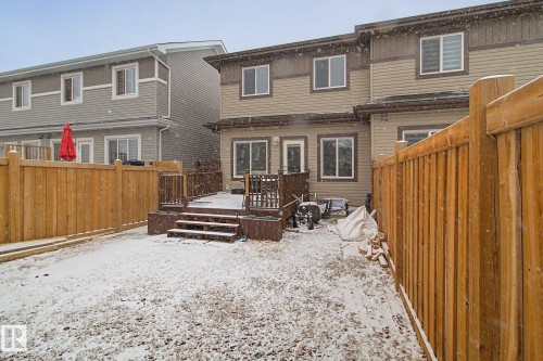 6313 Cartmell Road, Edmonton, AB - Outdoor With Deck Patio Veranda With Exterior