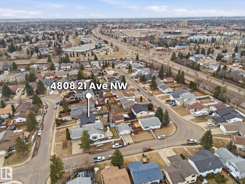4808 21 Avenue, Edmonton, AB - Outdoor With View