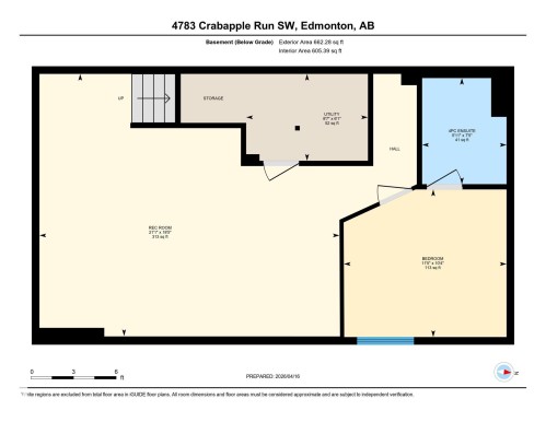 Floor plan - 4783 Crabapplle Run, Edmonton, AB - Other
