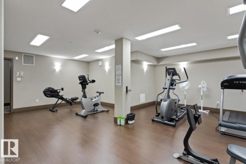 #106 11615 Ellerslie Rd, Edmonton, AB - Indoor Photo Showing Gym Room