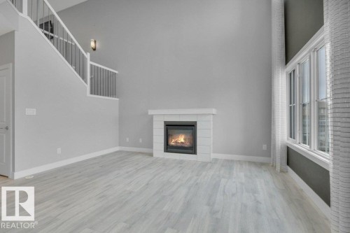 1909 Davidson Wynd, Edmonton, AB - Indoor With Fireplace