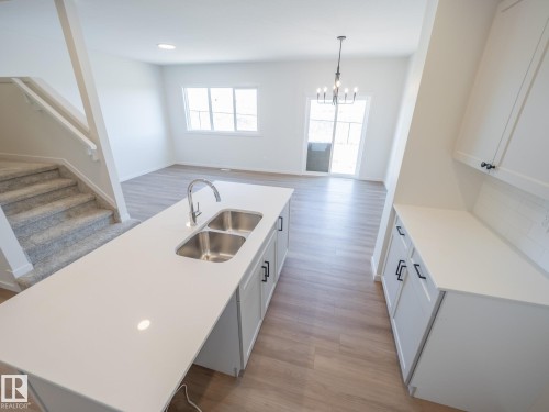 2515 211 Street, Edmonton, AB - Indoor Photo Showing Kitchen With Double Sink