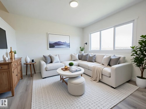 2515 211 Street, Edmonton, AB - Indoor Photo Showing Living Room