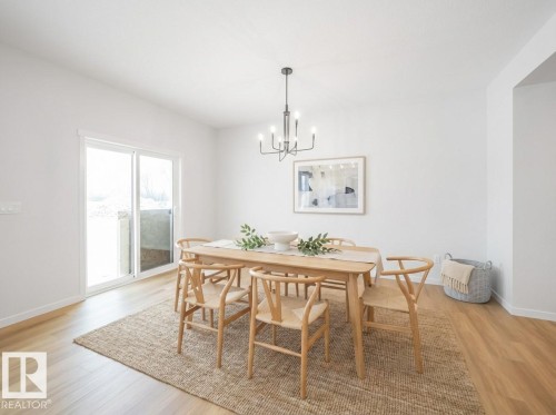19430 22A Avenue, Edmonton, AB - Indoor Photo Showing Dining Room