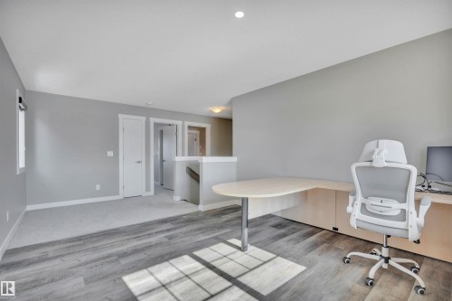 15 Promenade Point(E), Beaumont, AB - Indoor Photo Showing Office