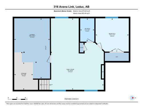 Floor plan - 316 Avena Link, Leduc, AB - Other
