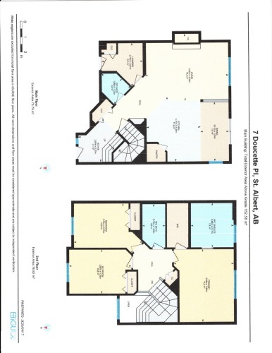 Floor plan - 7 Doucette Place, St. Albert, AB - Other
