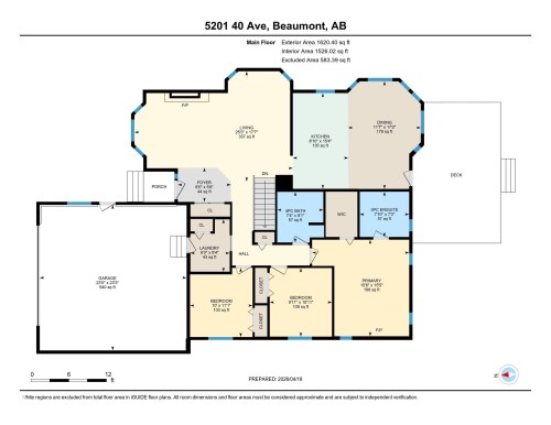 Floor plan - 5201 40 Avenue, Beaumont, AB - Other