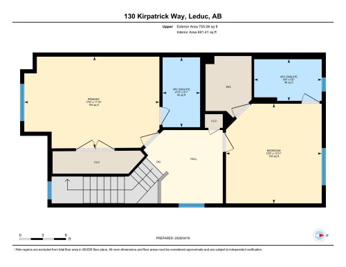 Floor plan - 130 Kirpatrick Way, Leduc, AB - Other