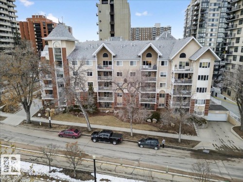 307 11716 100 Avenue, Edmonton, AB - Outdoor With Balcony With Facade