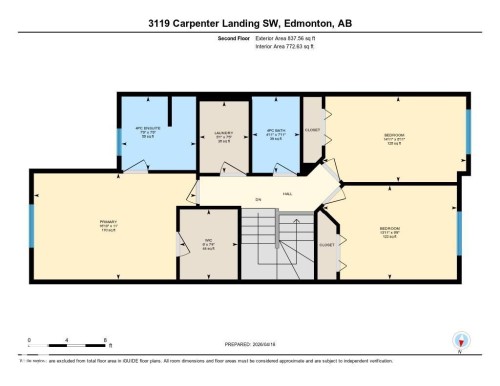 Floor plan - 3119 Carpenter Landing Landing, Edmonton, AB - Other