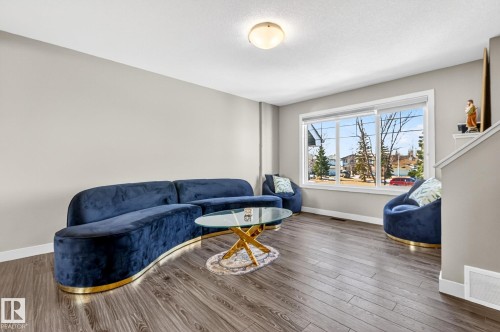 4131 30 Street, Edmonton, AB - Indoor Photo Showing Living Room