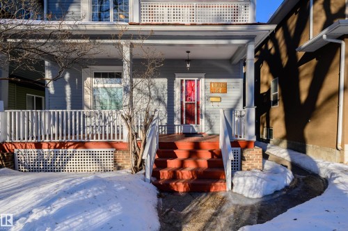10918 81 Avenue, Edmonton, AB - Outdoor With Deck Patio Veranda
