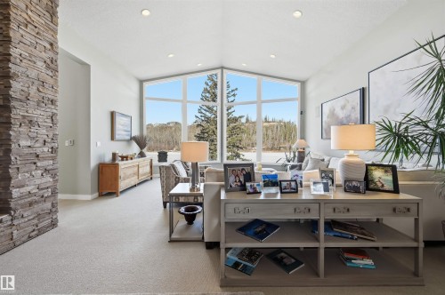 15625 Whitemud Road, Edmonton, AB - Indoor With Fireplace