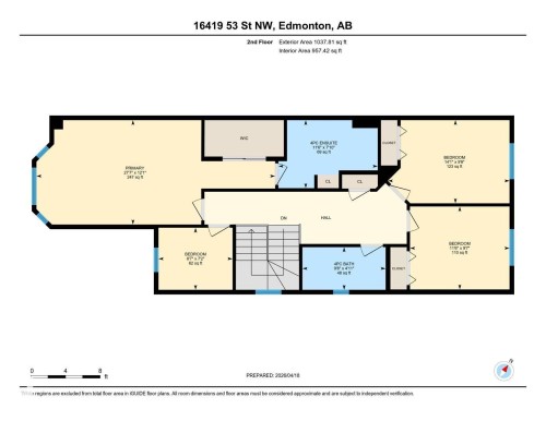 Floor plan - 16419 53 Street, Edmonton, AB - Other