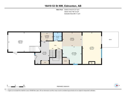 Floor plan - 16419 53 Street, Edmonton, AB - Other