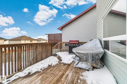 15117 Miller Boulevard, Edmonton, AB - Outdoor With Deck Patio Veranda With Exterior