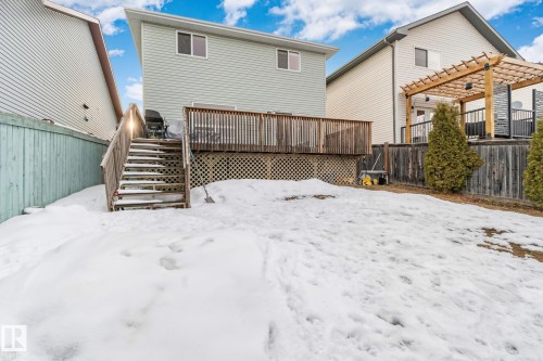 15117 Miller Boulevard, Edmonton, AB - Outdoor With Deck Patio Veranda With Exterior