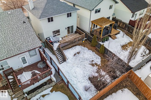 15117 Miller Boulevard, Edmonton, AB - Outdoor With Deck Patio Veranda With Exterior