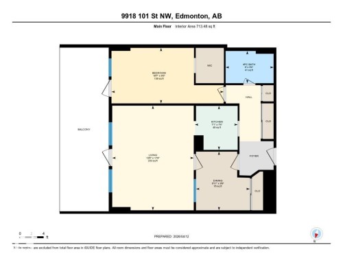 Floor plan - 604 9918 101 Street, Edmonton, AB - Other