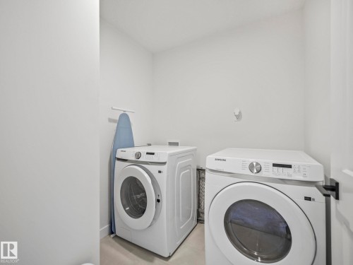 201 Starling, Fort Saskatchewan, AB - Indoor Photo Showing Laundry Room