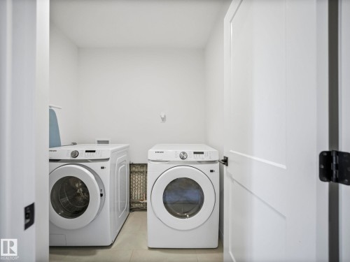 201 Starling, Fort Saskatchewan, AB - Indoor Photo Showing Laundry Room
