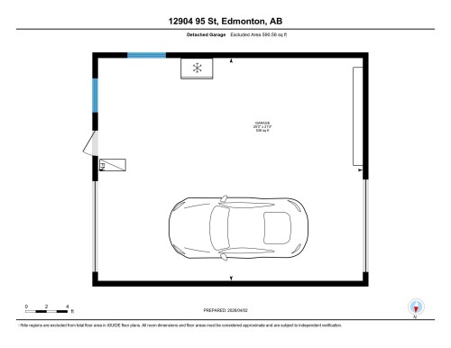 Floor plan - 12904 95 Street, Edmonton, AB - Other