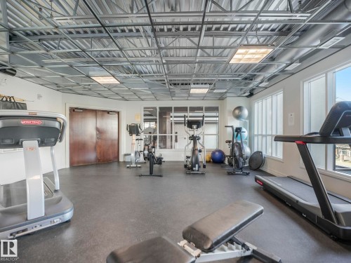 511 10142 111 Street, Edmonton, AB - Indoor Photo Showing Gym Room