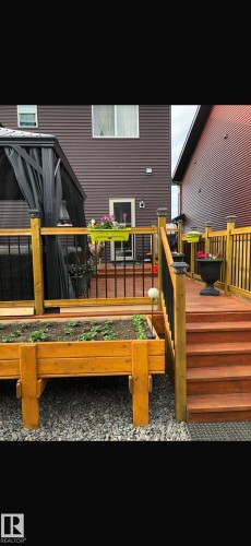 405 Orchards Boulevard, Edmonton, AB - Outdoor With Deck Patio Veranda With Exterior