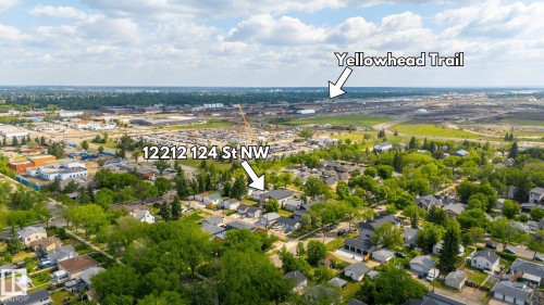 12212 124 Street, Edmonton, AB - Outdoor With View