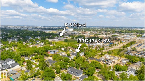 12212 124 Street, Edmonton, AB - Outdoor With View