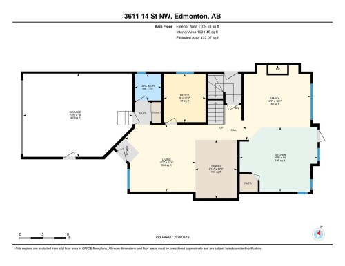 Floor plan - 3611 14 Street, Edmonton, AB - Other